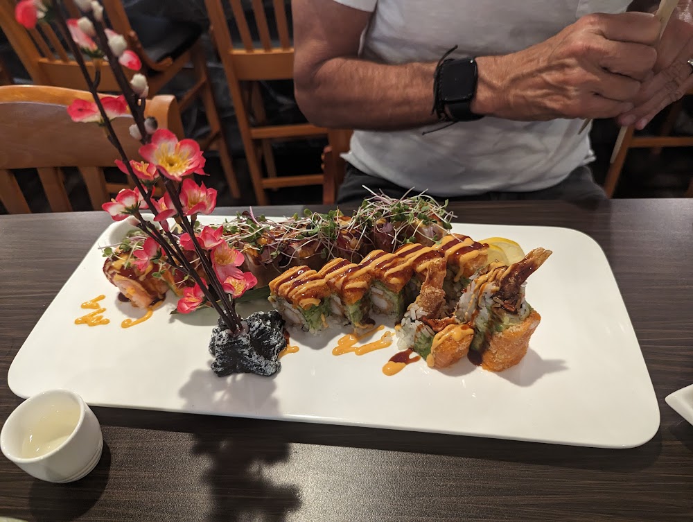 A chef-selected presentation of Red Plum specialty rolls